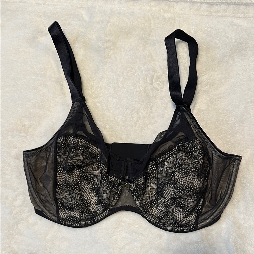 Chantelle Black Lace Underwire Bra